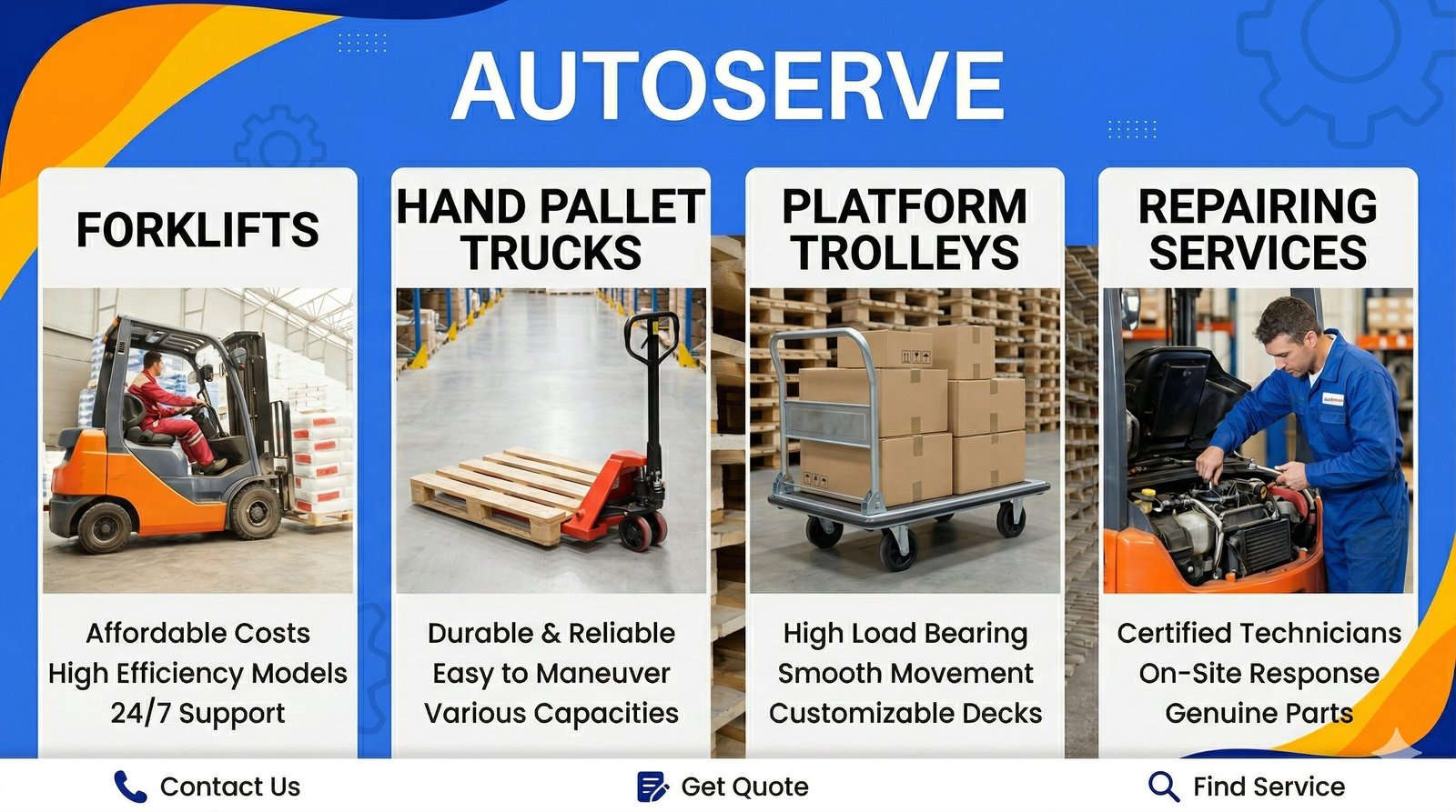 Hand pallet truck service in Jaipur