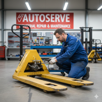 hand pallet truck servicing in jaipur